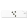 Bullet Holes Bumper Sticker
