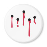 Bullet holes magnets