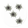 Bullet Holes Stickers