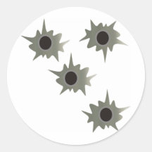 Bullet Holes Stickers