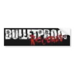 BULLETPROOF RECORDS Bumper Sticker