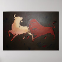 Bullfight 2 print