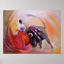 Bullfight Poster Acrylics 2009 02 posters