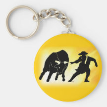 Bullfighter 102 key chain