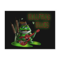 Bullfrog Blues Postcard
