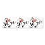 bullhorn cow scrapbook sticker bumper sticker