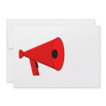 Bullhorn / Megaphone invitations