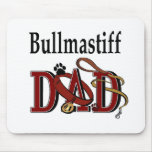 Bullmastiff Dad Gifts Mouse Mats