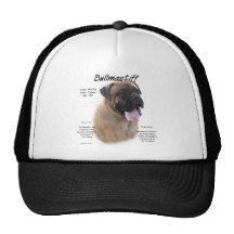 Bullmastiff (fawn) History Design Hats