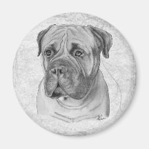 Bullmastiff Fridge Magnet