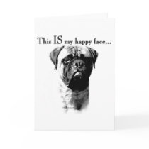 Bullmastiff Happy Face