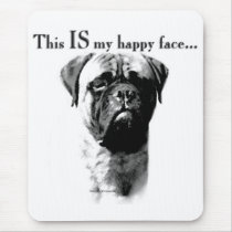 Bullmastiff Happy Face