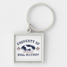 Bullmastiff Keychain