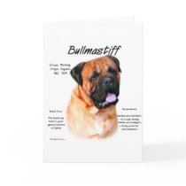 Bullmastiff (red) History Design