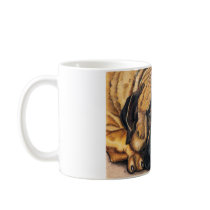 Bullmastiff Waiting - Dog Breed Art Coffee Mugs