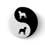 Bullmastiff Yin Yang buttons