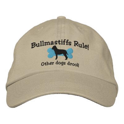 Bullmastiffs Rule Embroidered Hat Bullmastiffs Rule Embroidered Hat