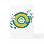 Bullseye Butterfly Greeting Card