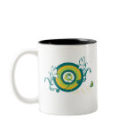 Bullseye Butterfly Mug
