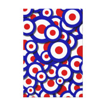 Bullseye Canvas Prints