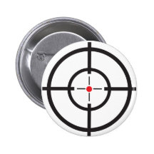 Bullseye Pinback Buttons