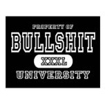 Bullshit Univeristy Dark Postcards