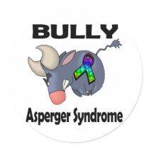BULLy Asperger Syndrome Round Sticker