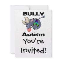 BULLy Autism Personalized Invitations