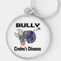 BULLy Crohns Disease (purple) Key Chains