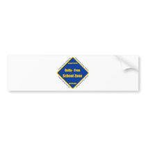 Bully - Free School Zone Bumper Sticker