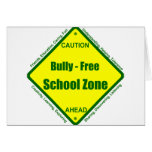 Bully - Free School Zone Greeting Cards
