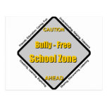 Bully - Free School Zone Postcards