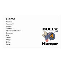 BULLy Hunger Business Card