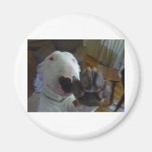 bully paw fridge magnet