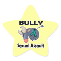 BULLy Sexual Assault Star Stickers