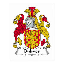 Bulmer Family Crest Postcards