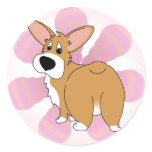 Bum Shaker Corgi Stickers