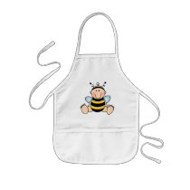Bumble Bee Baby Aprons