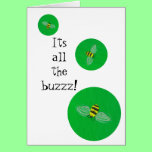 Bumble Bee Birthday Card cards
