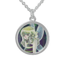 Bumble Bee Blonde Fairy Necklaces