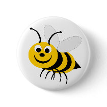 Bumble Bee Button