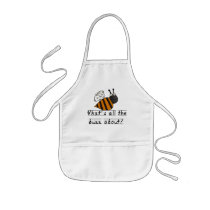 Bumble Bee Buzz Tshirts and Gifts Aprons