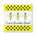 Bumble Bee Customisable Magnet