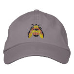 Bumble Bee embroidered hats