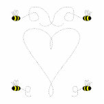 Bumble Bee Love Ornament photo sculptures
