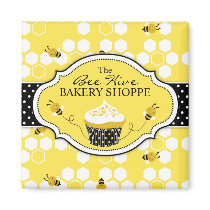 Bumble Bee Magnet SQBIZ