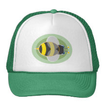 Bumble Bee Mesh Hats