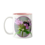 Bumble Bee on Bee Balm Flower Mug 3