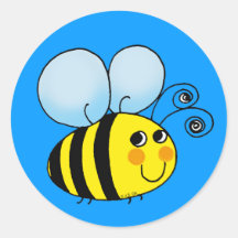 Bumble bee sticker