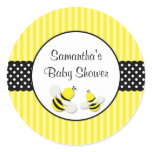 Bumble Bee Striped Polka Dots Baby Shower